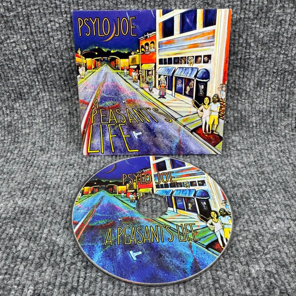 Psylo Joe:‎ A Peasants Life CD EP Greenville NC Indie Rock Jam Band 2017 Rare